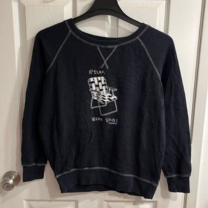 Vans Black Crewneck Sweatshirt